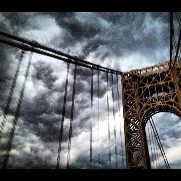 On the George Washington Bridge, via insta32's instagram